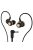 SOUNDMAGIC PL30+ - Stereo ultra comfy monitor style in-Ear headphones, with excellent sonic quality - Black-Gold