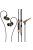 SOUNDMAGIC PL30+C - Stereo ultra comfy monitor style in-Ear headphones, with excellent sonic quality and Mic. - Black-Gold