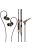 SOUNDMAGIC PL30+C - Stereo ultrabequeme In-Ear-Kopfhörer im Monitor-Stil mit ausgezeichneter Klangqualität und Mikrofon - Schwarz-Gold