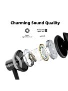 SOUNDMAGIC S20BT - Bluetooth neckband sports earphones with IPX6 rating - Black