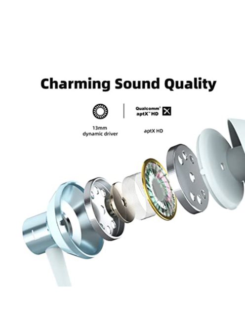 SOUNDMAGIC S20BT - Bluetooth neckband sports earphones with IPX6 rating - Blue