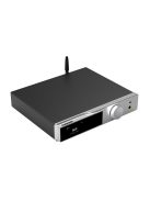 SMSL AO300 - Desktop DAC with Headphone and Stereo Amplifier Bluetooth aptX HD LDAC HDMI ARC 2.1 MQA-CD 32bit 768kHz DSD256 2x165W 4 Ohm - Silver