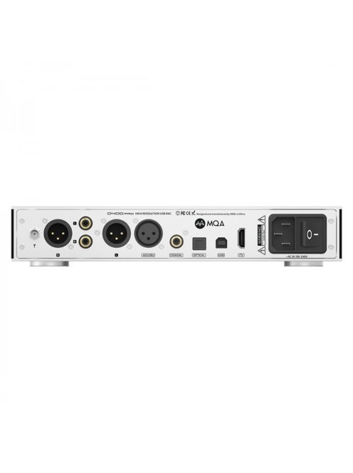 SMSL D400PRO - Desktop MQA and MQA-CD DAC with Bluetooth 5 aptX HD LDAC 32Bit 768kHz DSD512 - Silver