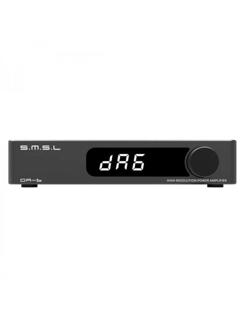SMSL DA-6 - Class-D Stereo Desktop Amplifier - Black