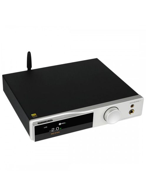 SMSL DO300EX - Desktop DAC and Headphone Amplifier with Bluetooth 5.1 aptX HD LDAC MQA-CD 32bit 768kHz DSD512 - Silver