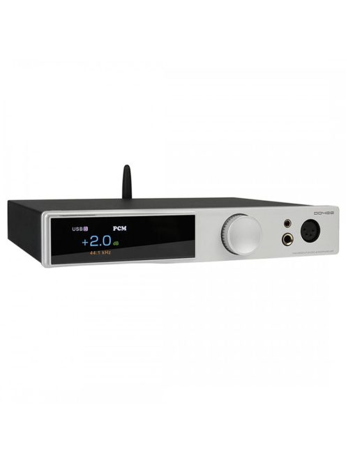SMSL DO400 - Desktop Balanced DAC and Headphone Amplifier Bluetooth 5.1 aptX HD LDAC MQA-CD 32bit 768kHz DSD512 - Silver