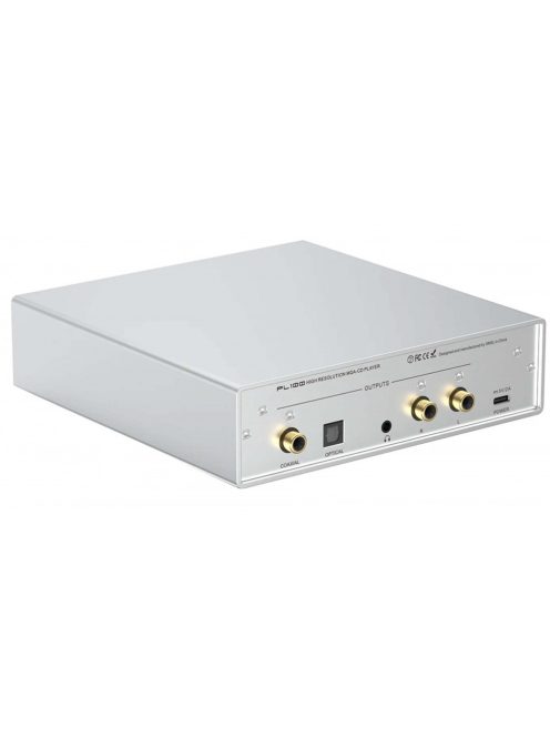 SMSL PL100 - Desktop CD Player and Digital Transport MQA-CD - Silver