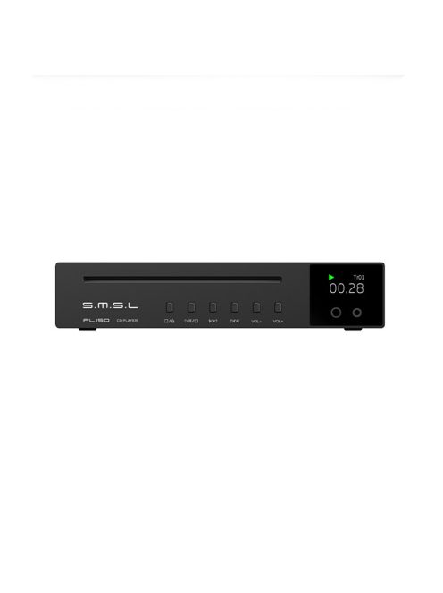 SMSL PL150 - Desktop Headphone Amplifier and MQA-CD player - Black