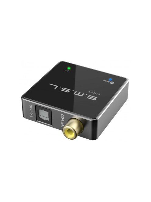 SMSL PO100 2024 - USB Digital Audio Interface DDC MQA 24bit 192kHz DSD64 - Black