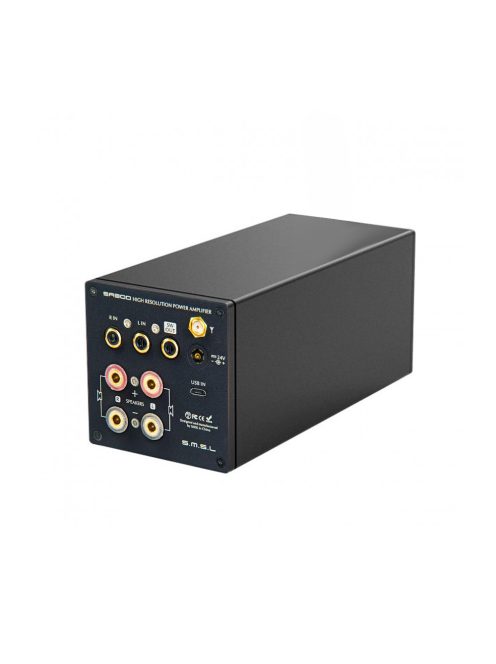 SMSL SA300 - Desktop Stereo Amplifier USB DAC and Bluetooth Connectivity - Black