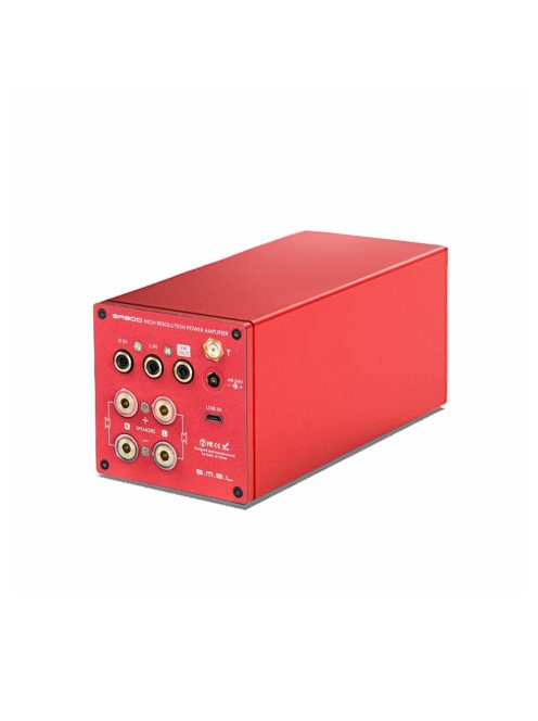 SMSL SA300 - Desktop Stereo Verstärker USB DAC und Bluetooth-Konnektivität - Rot