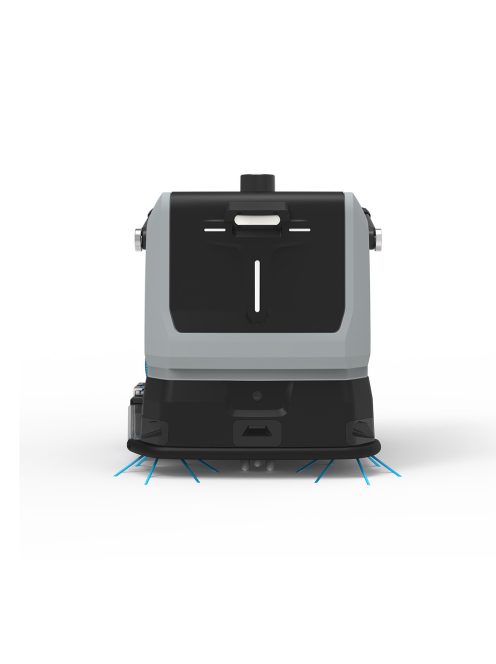 SPARKOZ TN10PRO - Small Autonomous Industrial Cleaning Robot with Dual Cylindrical Brush and Automatic Charging Station
