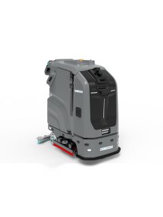   SPARKOZ TN70 - Large Autonomous Industrial Cleaning Robot with Large Disc Brush and  Fully Automatic Charging and Draining Station
