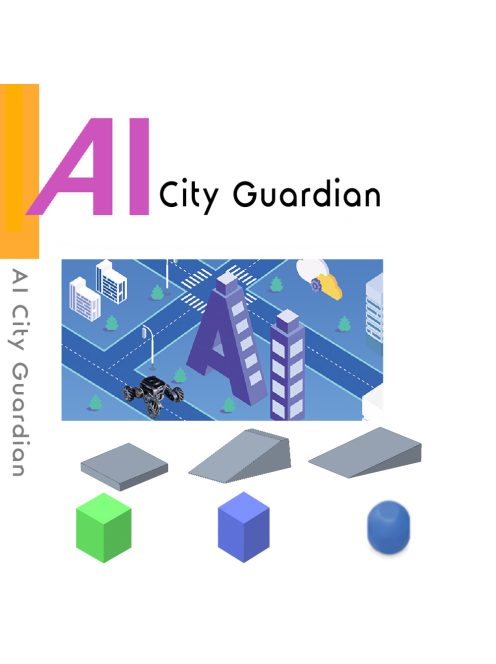 UBTECH UGOT AI CITY GUARDIAN ROBOT - UGOT robot for "City Guardian" curriculum