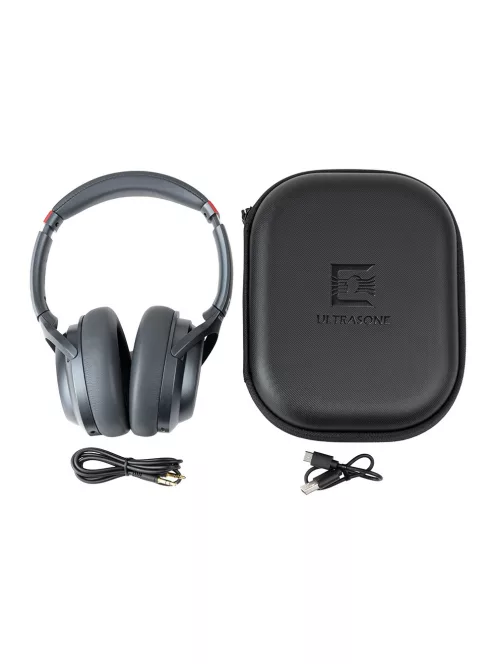 ULTRASONE ISAR - Bluetooth 5 Hybrid ANC Over-ear Headphones with aptx HD, S-Logic technology and IPX5 rating