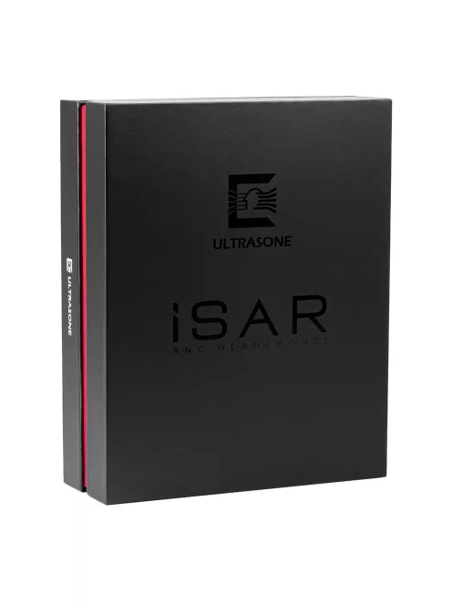 ULTRASONE ISAR - Bluetooth 5 Hybrid ANC Over-ear Headphones with aptx HD, S-Logic technology and IPX5 rating