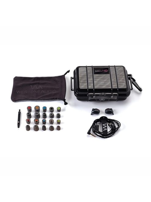 WESTONE AUDIO MACH 40 - Four BA driver In-ear Monitor Earphones with Linum SuperBaX T2 cable