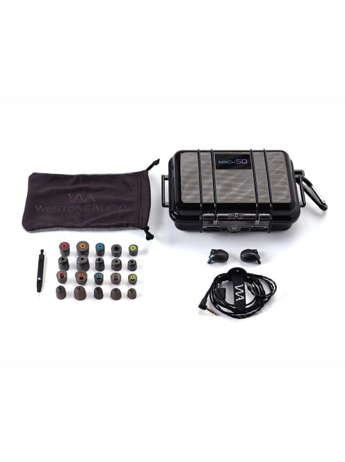 WESTONE AUDIO MACH 50 - Five BA driver In-ear Monitor Earphones with Linum SuperBaX T2 cable