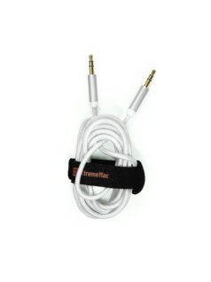 Câble auxiliaire audio Jensen, blanc, 6 pi
