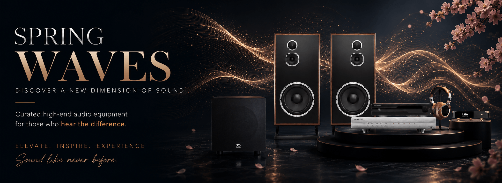 Spring Waves Banner