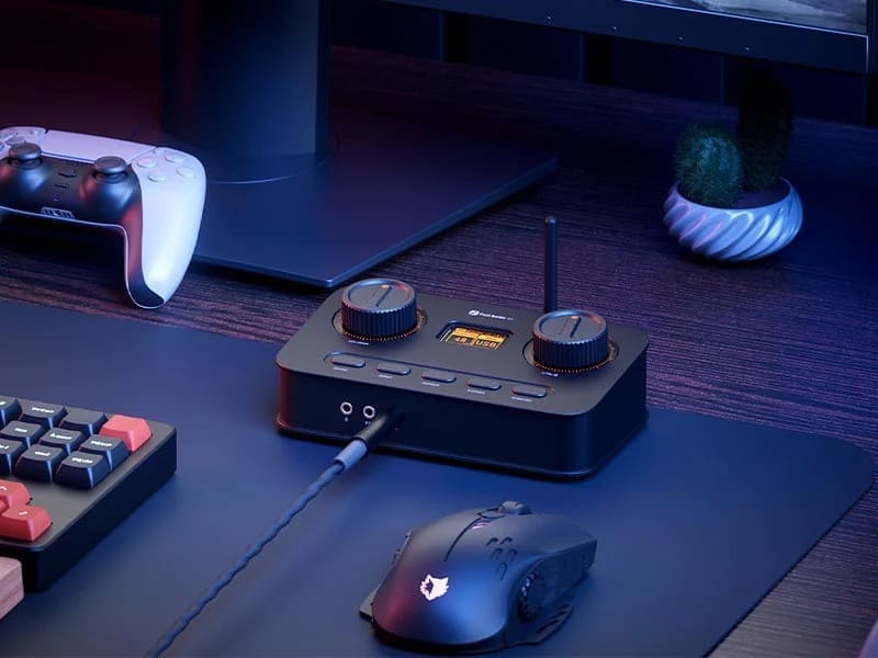 Fosi Audio K7 gaming DAC and headphone amplifier