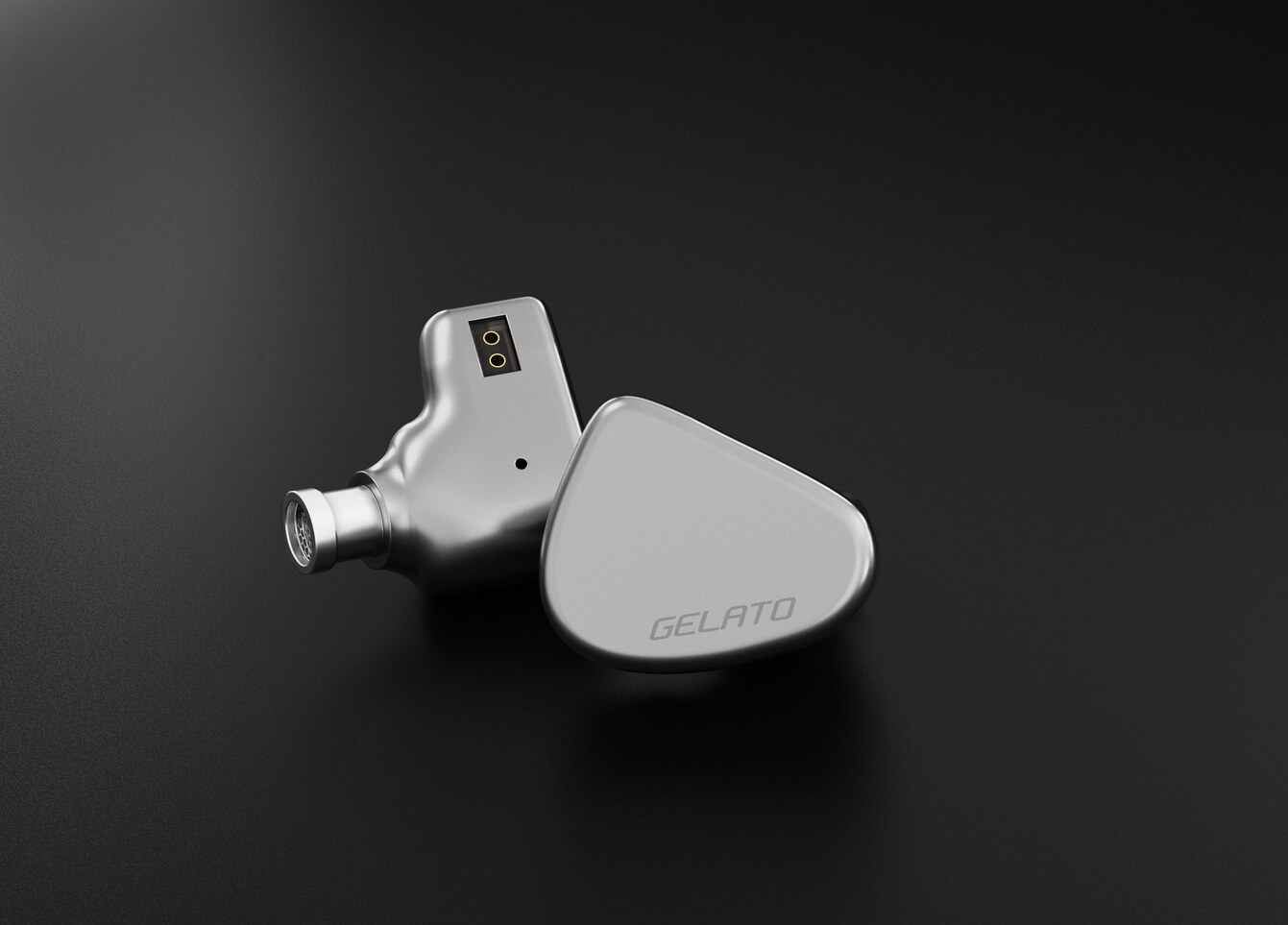 iBasso Jr. Gelato Mic stainless steel housing