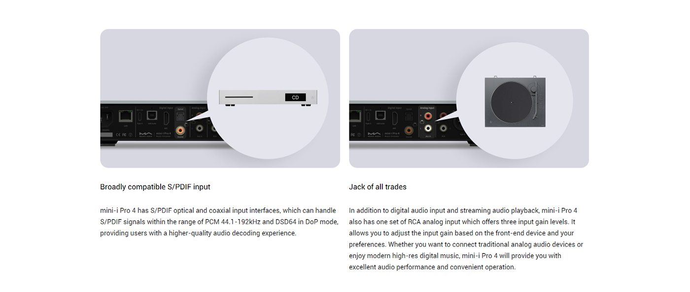 Matrix Mini-i Pro 4 DAC & Headphone AMP ES9039Q2M Music Streamer — HiFiGo