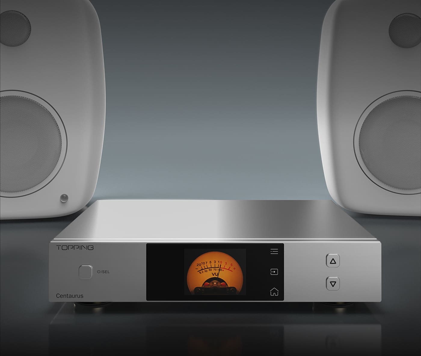 TOPPING Centaurus connected directly to active loudspeakers