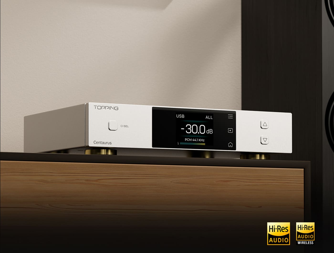 TOPPING Centaurus fully balanced R2R digital-to-analog converter